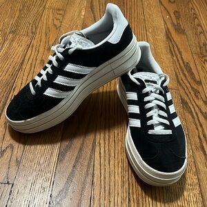 Adidas gazelle bold platform sneaker